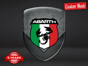 Fiat Abarth Adesivi Cupola Premium Top Max Durevoli